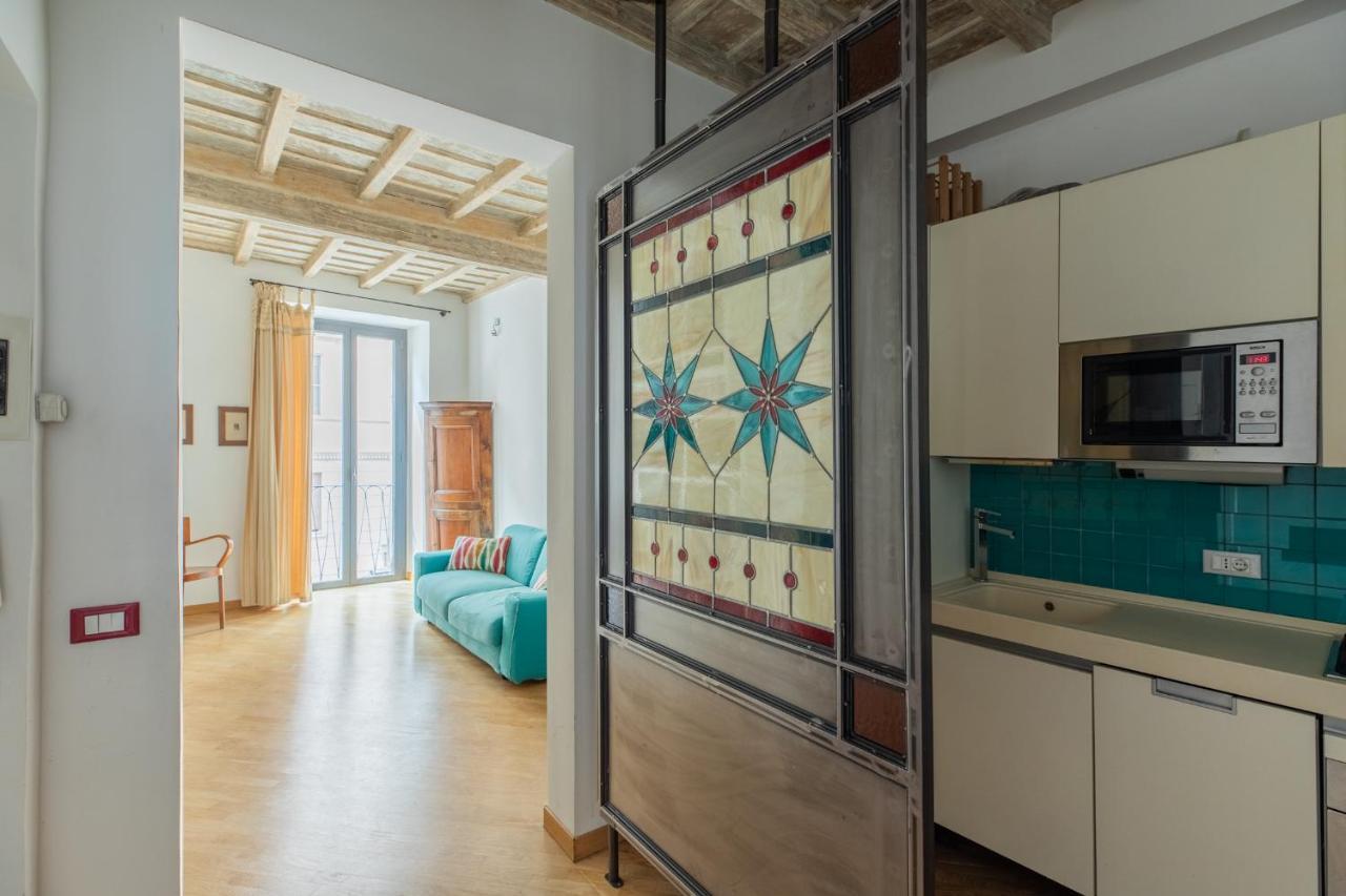 Apartamento Iflat Colorful And Wood Near The Synagogue Roma Exterior foto